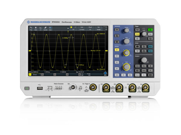 Oscilloscope De table Rohde & Schwarz série RTM3000, 1GHz, Etalonné RS