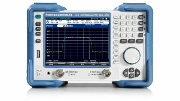 Analyseur de spectre de table Rohde & Schwarz FSC 9 kHz → 6 GHz,1 voies
